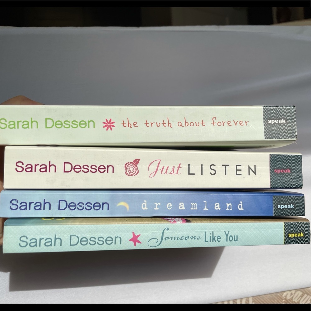 Sarah Dessen Books Just Listen / Dreamland / etc.